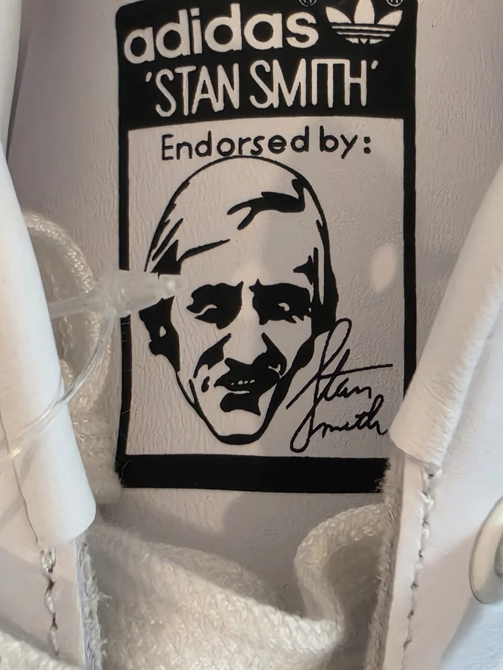 Adidas Stan Smith White Navy Blue M20325 Men's Size 12.5 New With Tags NWOB